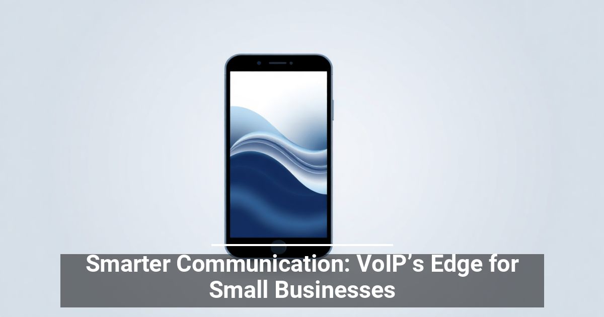 Smarter Communication: VoIP’s Edge for Small Businesses